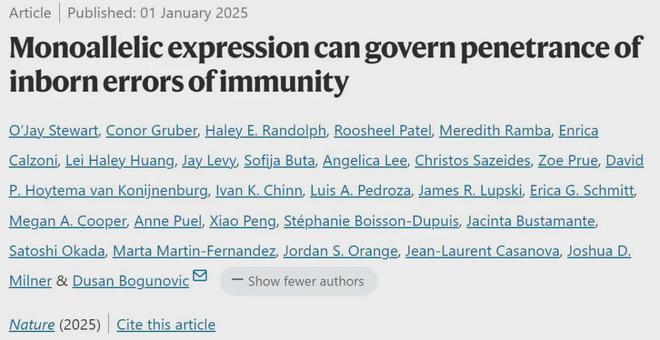 致病基因不致病《自然》新發(fā)現(xiàn)改寫教科書(shū)！帶來(lái)遺傳病治療新思路(圖1)